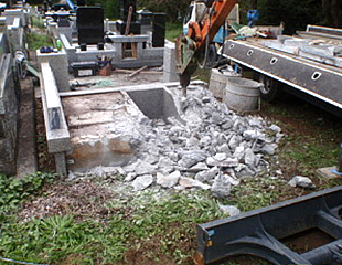 墓じまい工事